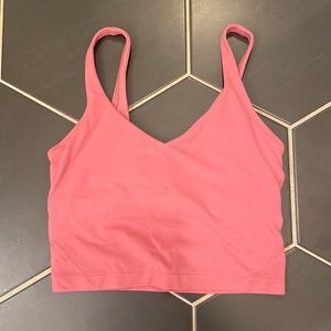 Lululemon pink blossom align tank